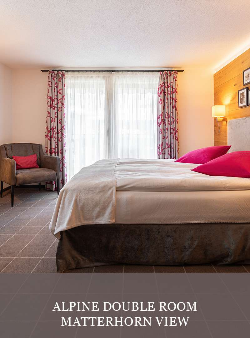 Alpine Double Room – Matterhorn View